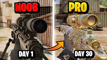 Sniper Progress from Day 1 to Day 30 using Sniper in Cod Mobile! Here is the results!