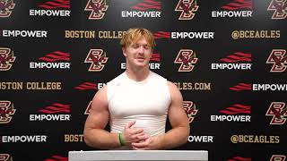 Football: Zeke Moore Media Availability (August 20, 2026)