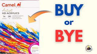 Are Camel HD Acrylics worth the HYPE??? Honest Review 