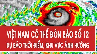 Nóng: Việt Nam có thể đón bão số 12, dự báo thời điểm và khu vực ảnh hưởng