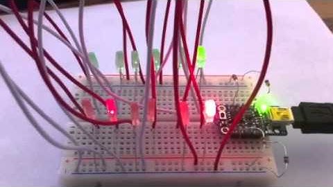 4 Pin - 12 LED - Charlieplexing - 2x LEDs