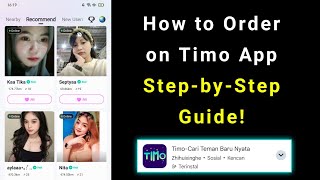 How to Order From Timo | How to Order Timo screenshot 1