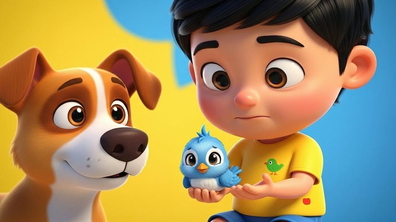 Mittu Saves the Little Bird 🐦 | Moral Story | 3D Cartoon for Kids ...