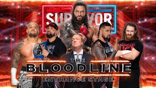 WWE Survivor Series 22 - The Bloodline Entrance Stage @theimmortal_21