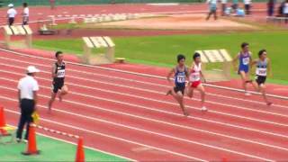 20110731阪神選手権　１００mやまたく