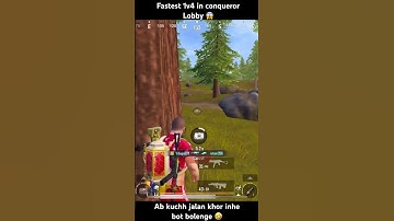 1v4 Against Jonathan Squad in conqueror lobby #bgmi #funny #viral #jonathan #villageboy