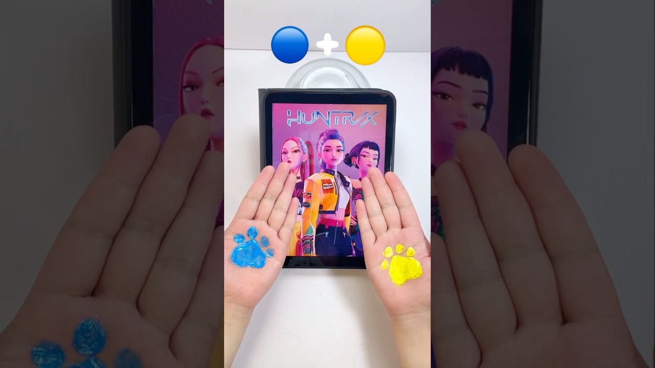 Вирусный тренд смешивания цветов 