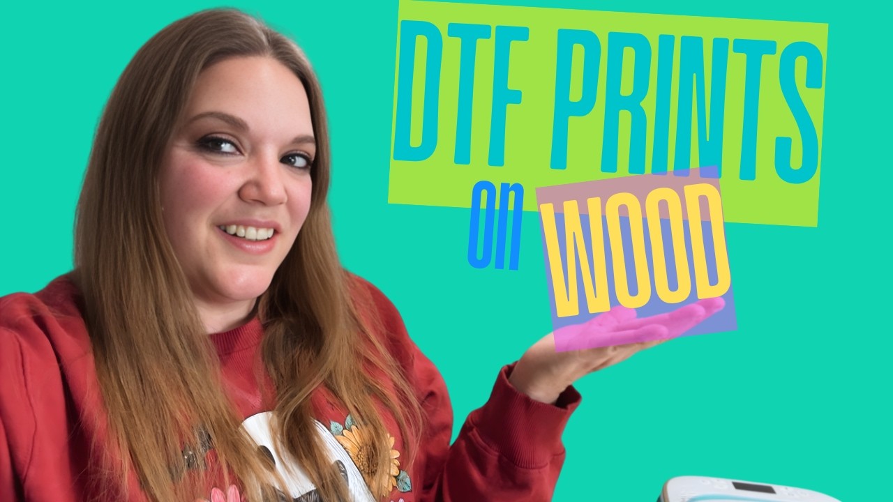 Как наносить DTF-трансферы на дерево | Яркие результаты каждый раз