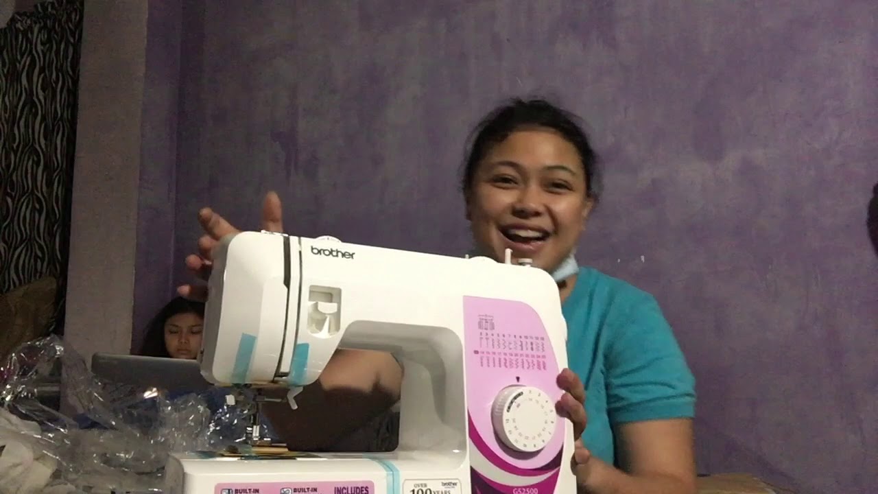 UNBOXING BIRTHDAY GIFT BROTHER GS2500 SEWING MACHINE YouTube