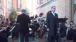German Baritone Falko Hönisch Sings Ludwig Van Beethovens Concert Aria Prüfung Des Küssens
