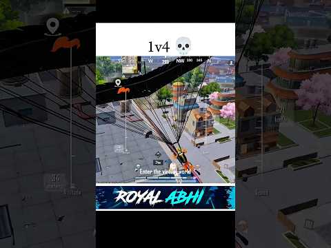 1v4 💀 #bgmi #pubgmobile #shorts