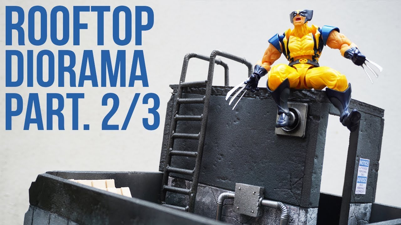 Rooftop Diorama Part.2 *Tutorial* EP20
