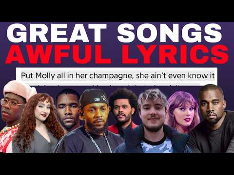 AWFUL Lyrics That Ruin GREAT Songs!