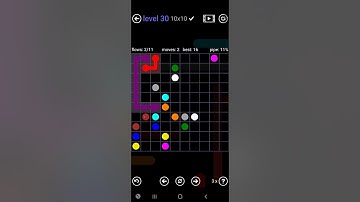 How To Solve Flow Free 10x10 Mania Level 30 Hard Board Walk Through Solution Walkthrough