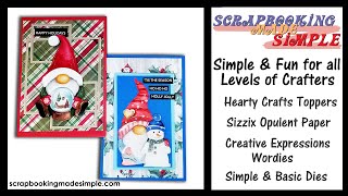 #462 Crafting is light & breezy with fun and affordable Hearty Crafts, Creative Expressions,  Sizzix