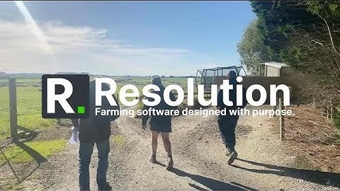 Resolution Farming App Introduction