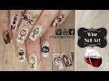 Wine Nail Art | Watch Me Work on My Mom's Nails!