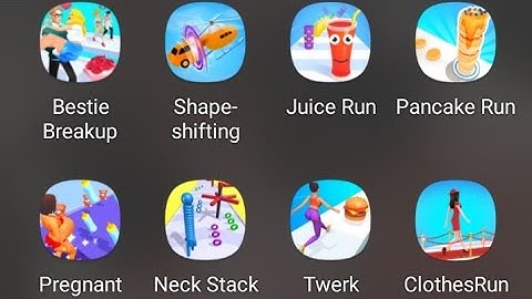 Pancake run 🥞game Mix Levels Walk through (Android, ios Mobile game play)