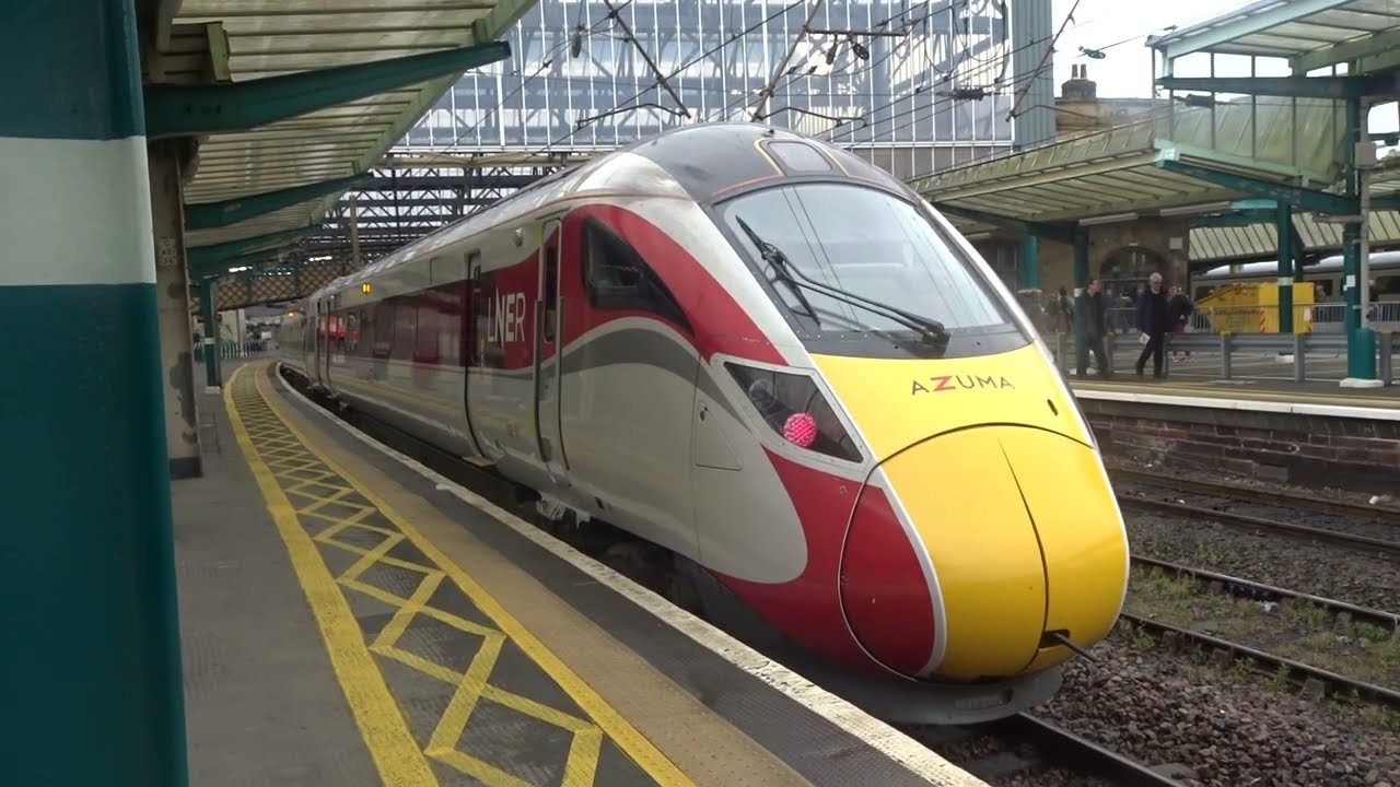 The (IET) Class 800 London North Eastern Railway 'Azuma' of Bi-mode Multiple Unit. [In View Scene]