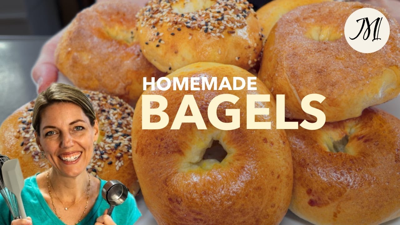 Homemade Bagel with only 5 ingredients.