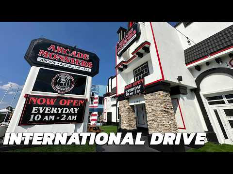 Inside the World's Most Insane Arcade | Arcade Monsters International Drive