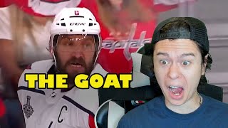 REACTION TO OVECHKIN BEST HITS AND GOALS | MY NEW FAVORITE PLAYER!!!