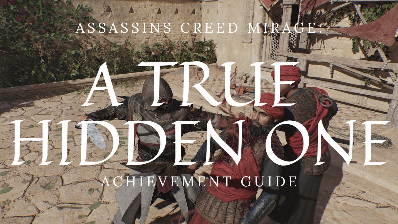 A True Hidden One Trophy • Assassin's Creed Mirage •