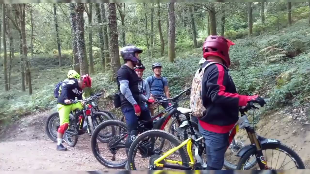 Mountail Biking at Forest of Dean, Wales