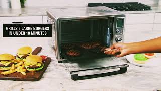Hamilton Beach 6-in-1 Sure Crisp Air Fryer Toaster Oven Combo & Electric Indoor Grill.