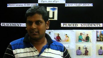 Yokesh Kumar  - Payilagam reviews - Software Testing Training in Chennai