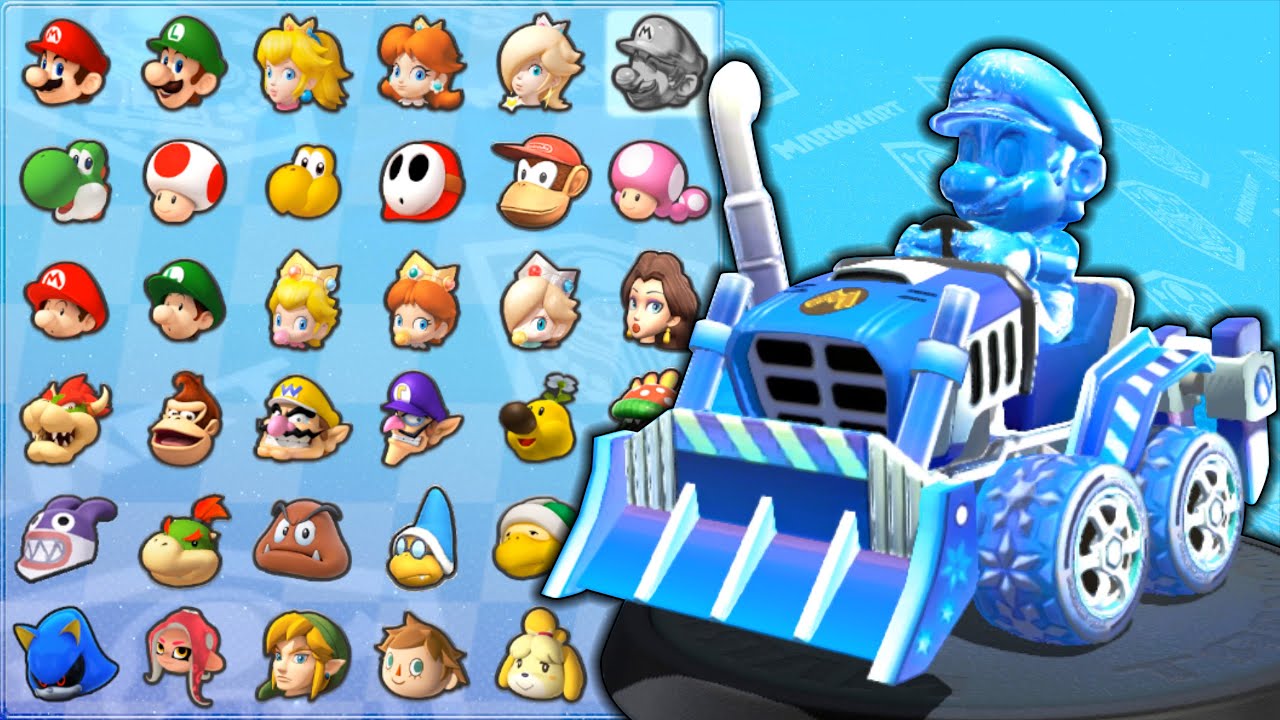 アイスニンテンドースイッチ マリオカート マリオカート8デラックス】マリオ(アイス)でNintendo Switch の