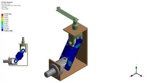 ☑️ Ansys Linear - Universal Joint