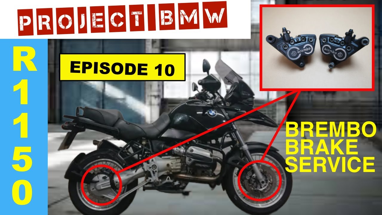 BMW GS Brembo Brakes | Servicing the Brembo Brake system on my BMW