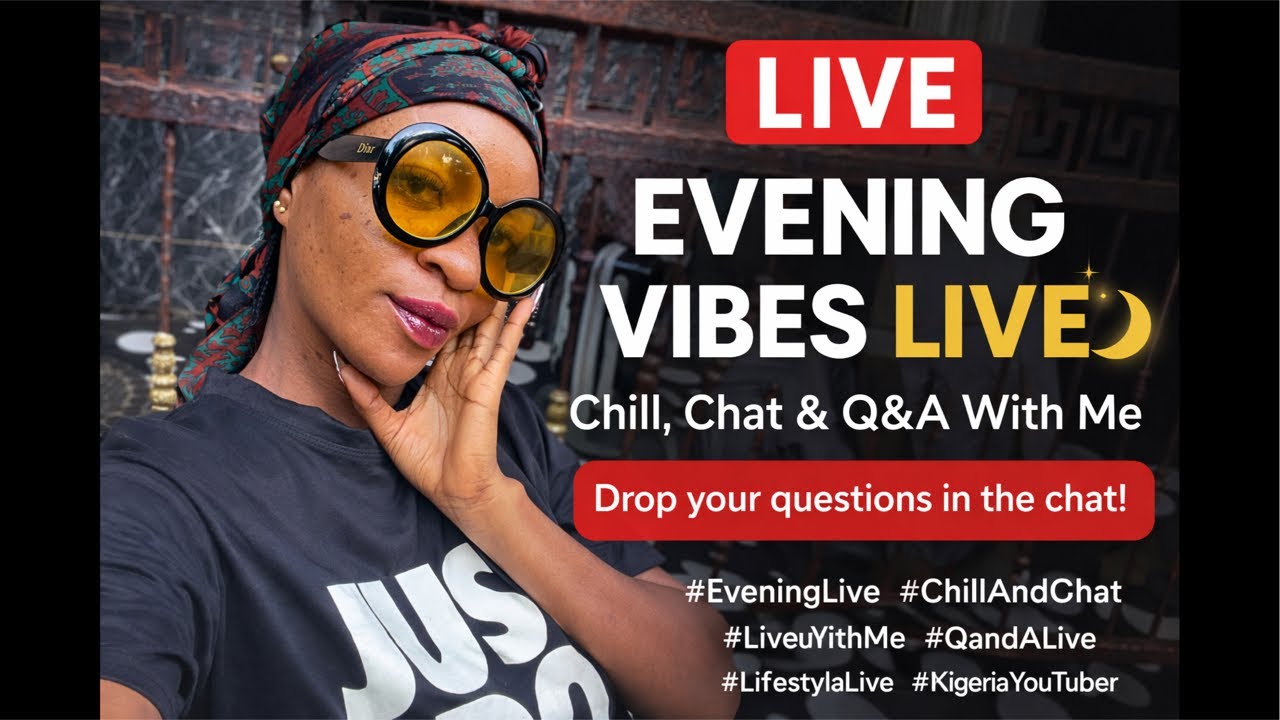 Nelly's screen is live!! 7PM Chill & Chat 🌙 | Real Talk, Lifestyle & Good Vibes