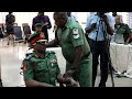 Exarmy goc otiki dismissed deranked to brig gen by court martial