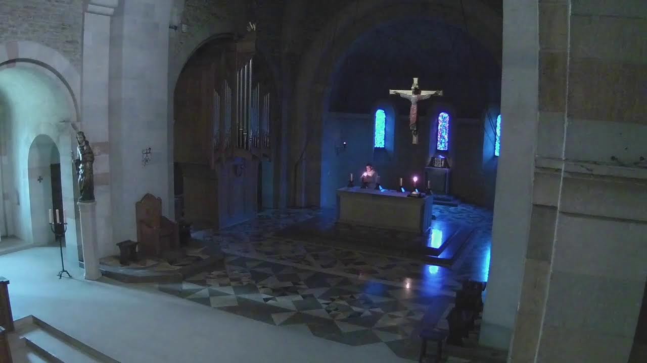 Messe du mardi de la troisième semaine de Carême à l'Abbaye Sainte-Madeleine du Barroux