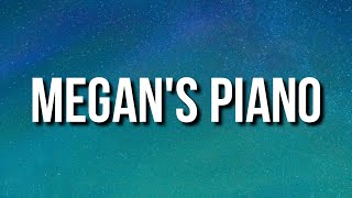 Video thumbnail of "Megan thee stallion - megan's piano (Lyrics) "don't call me sis 'cause i'm not your sister" [tiktok]"
