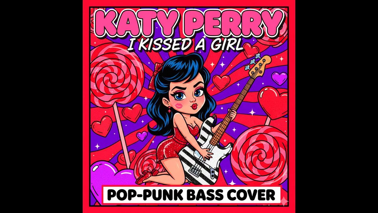 Katy Perry I Kissed a Girl Bass Cover – Pop Bass Performance   🇺🇸