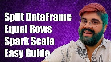 How to Split a Spark Scala DataFrame into Equal Number of Rows