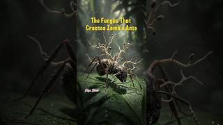The Fungus That Creates Zombie Ants #fungus #ants #zombie