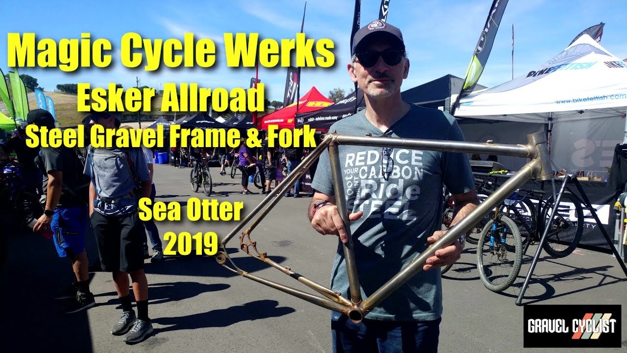 Magic Cycle Werks Esker Allroad Steel Gravel Frame & Fork: SOC 2019