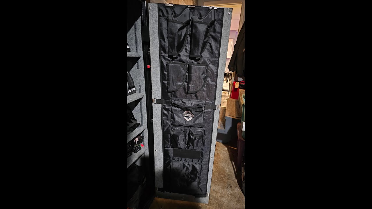 RayMace Gun Safe Door Panel Organizer YouTube