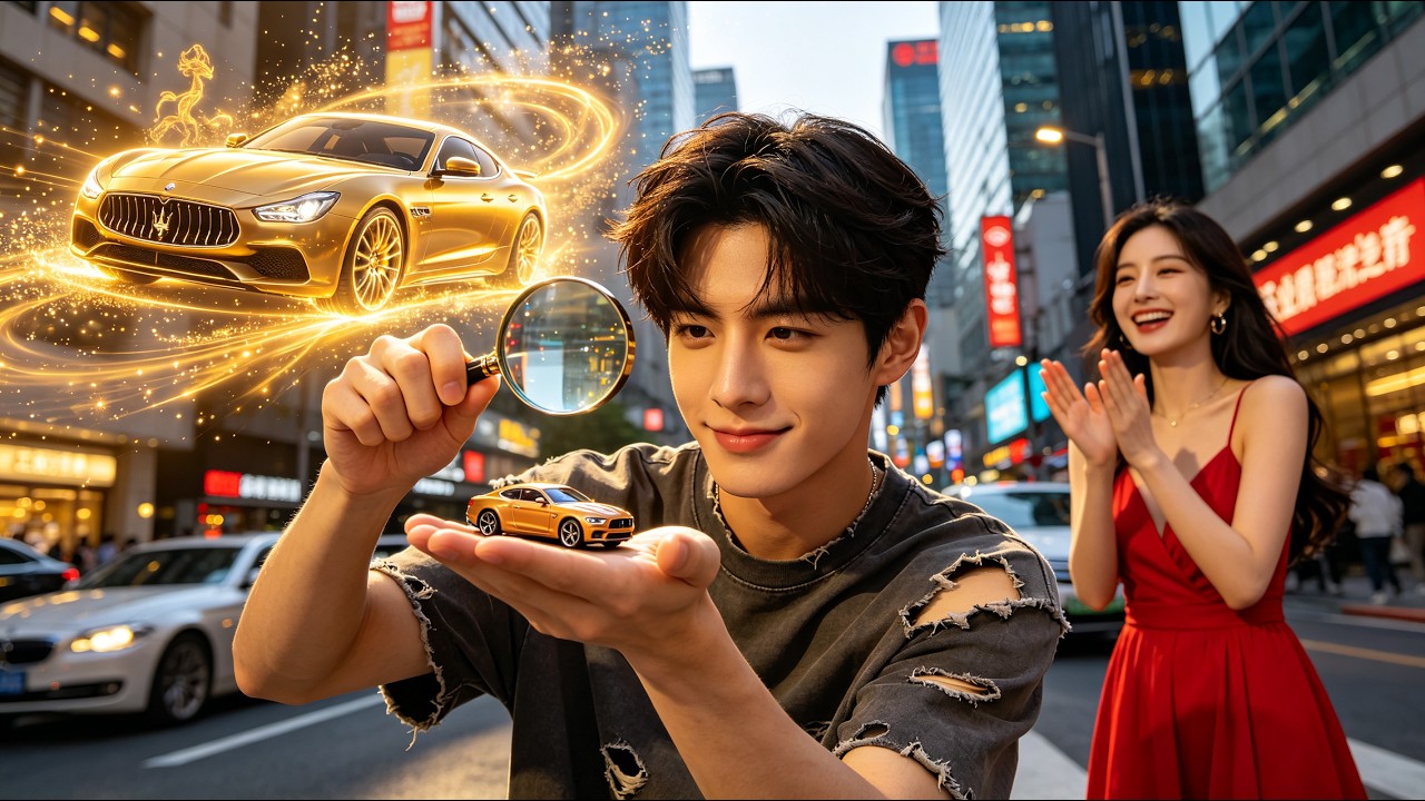 Magic magnifying glass turns a betrayed man into a business king. ๐๐#drama