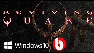 Reviving Quake with accelerated graphics on Windows 10 (how to video)