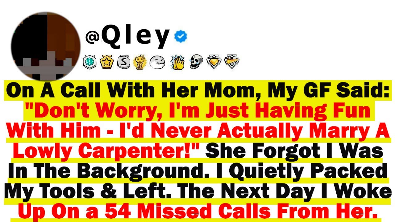 Во время разговора с мамой моя девушка сказала: «Не волнуйся, я просто развлекаюсь с ним. Я бы ни...