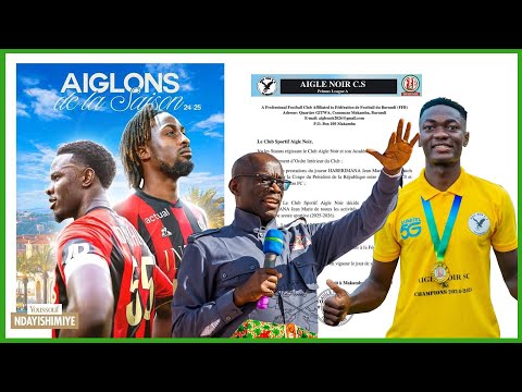 Réverien Ndikuriyo Yafatiye Ibihano J Marie Youssouf Ndayishimiye Umukinyi Mwiza Mu Bufaransa