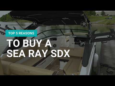 Sea Ray SDX Review: Is This the Best Family Boat for Entertaining & Watersports?