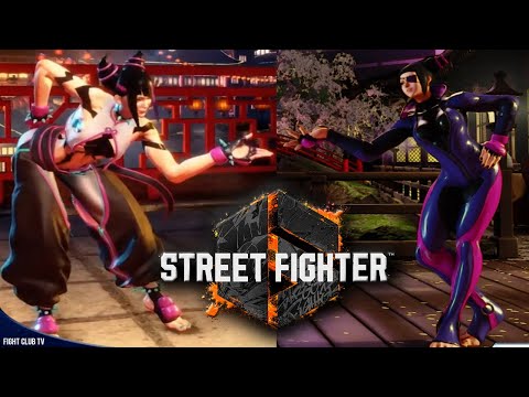 Street Fighter 6 • JURI Gameplay Comparison (SF4 - SF5 - SF6)