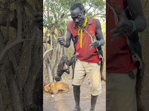 The process for lunch #africa #monkey