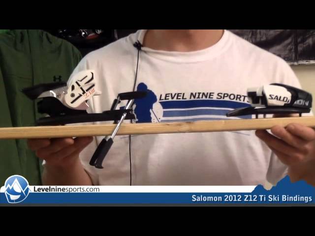 Salomon 2012 Z12 Ti Ski Bindings - YouTube